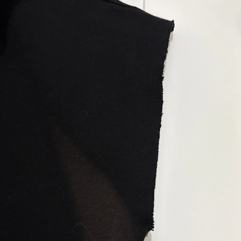 Frank & Eileen caplet Black Boxy Crewneck Short-Sleeve Sweatshirt - Picture 3 of 8